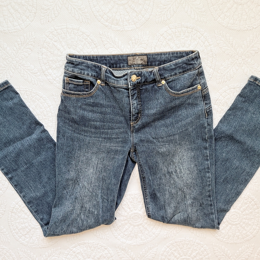 Chico's So Lifting Skinny Blue Jeans